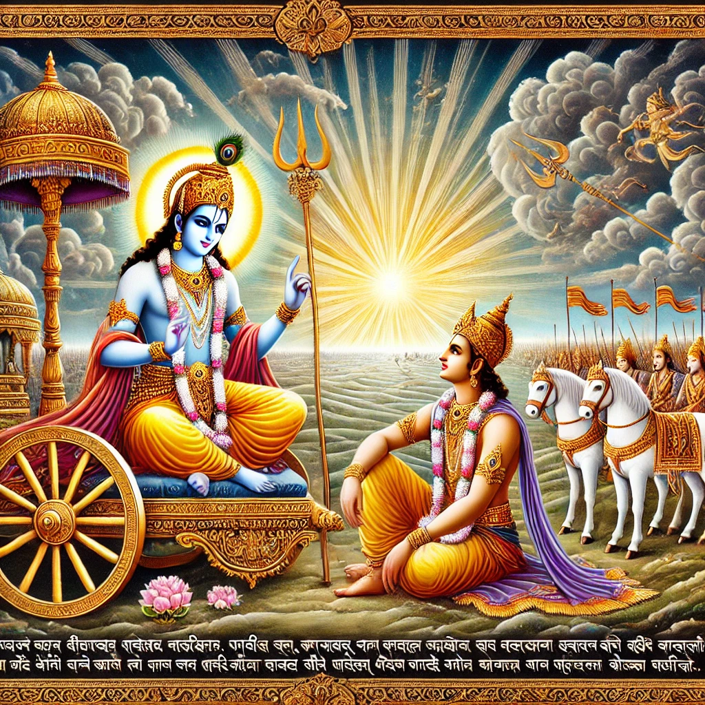 श्रीमद्भगवद्गीता के अध्याय 18 के श्लोक 41 से 60 तक के श्लोक और उनके हिंदी अर्थ