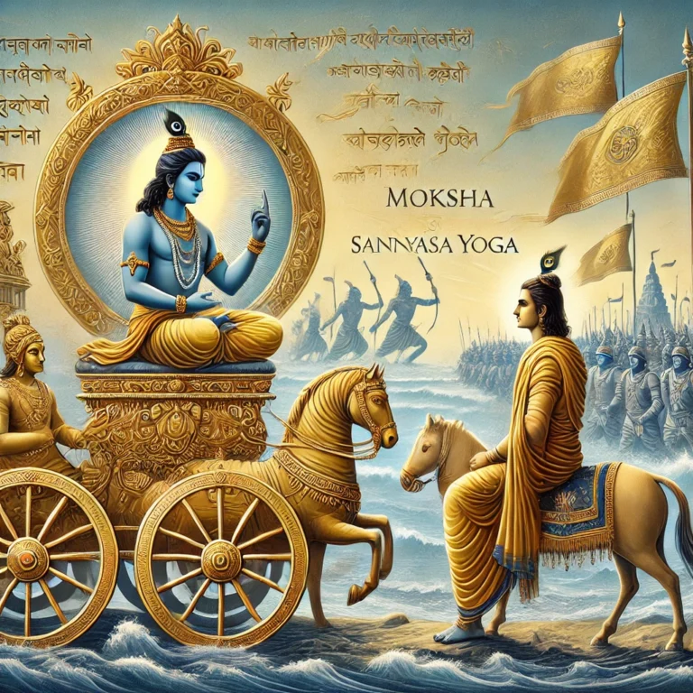 श्रीमद्भगवद्गीता: अध्याय 18 (मोक्षसंन्यास योग)