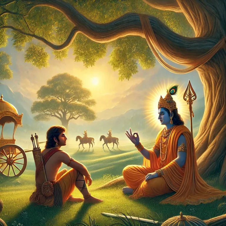 श्रीमद्भगवद्गीता के 18वें अध्याय के 41 से 60 तक के श्लोक और उनके हिंदी अर्थ