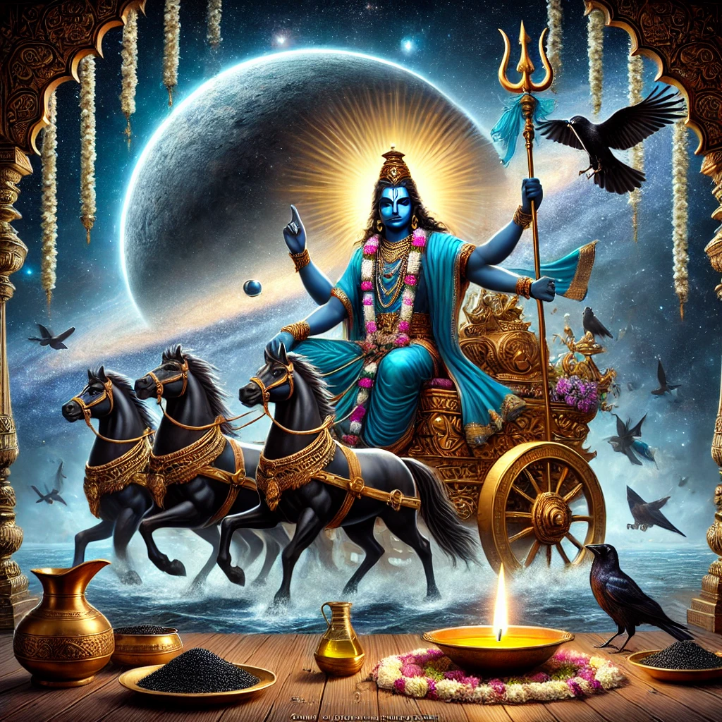 शनिदेव की आराधना शनिदेव की आराधना की विधि: