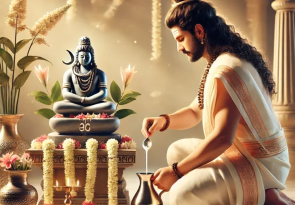 16 सोमवार व्रत पूजा विधि (पूरे 16 सोमवार तक पालन करने के लिए) भगवान शिव की आराधना का एक पवित्र तरीका है। यह विधि सरल और फलदायी मानी जाती है।