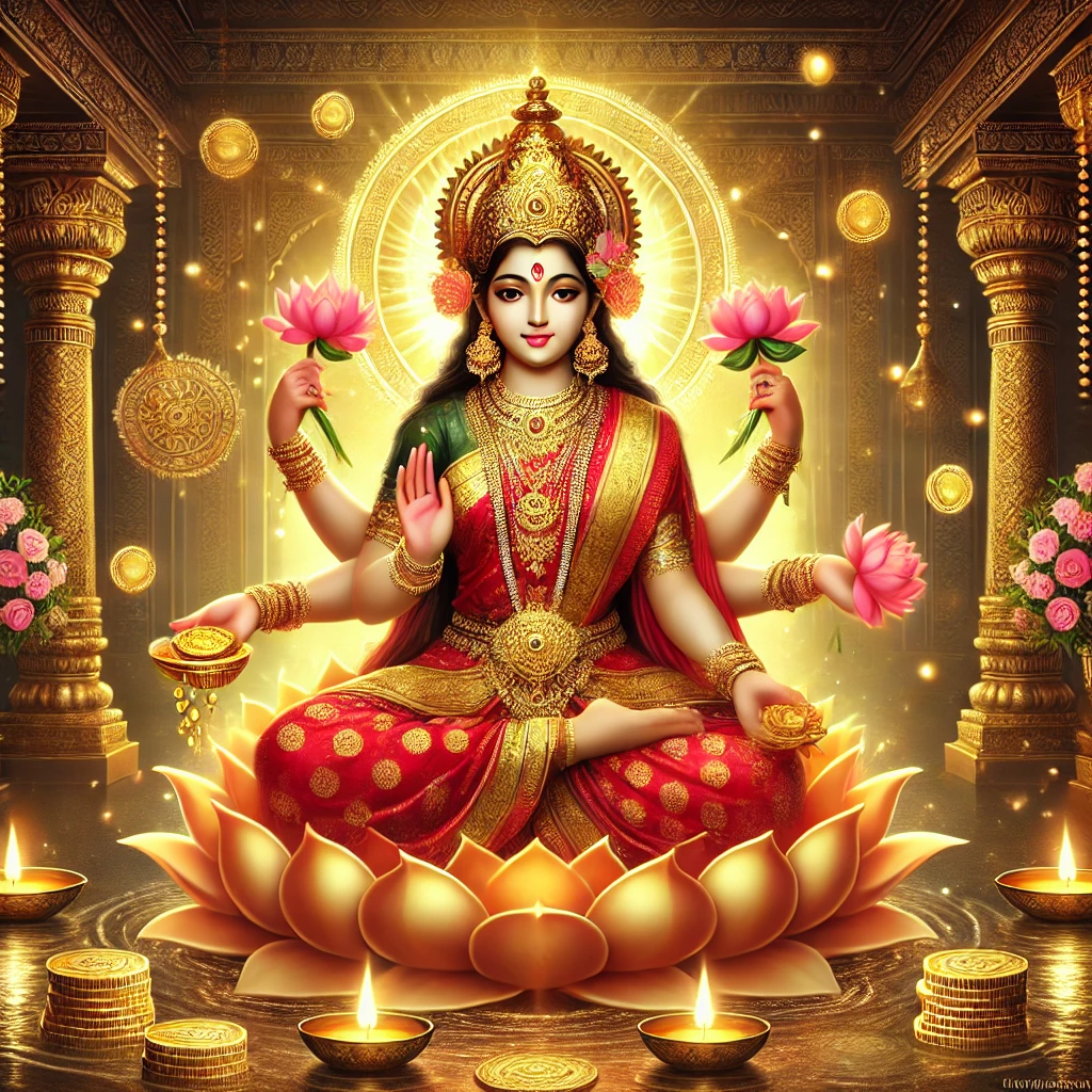 धन और समृद्धि की देवी माँ लक्ष्मी की पूजा विधि