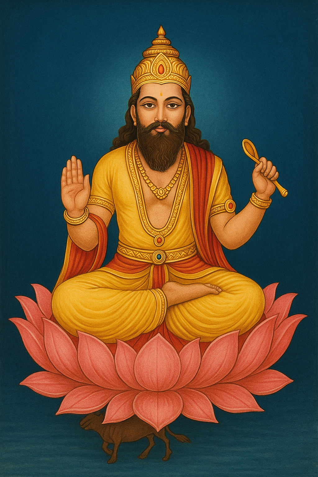 बृहस्पति देव की मूर्ति या चित्र की पूजा कैसे करें?