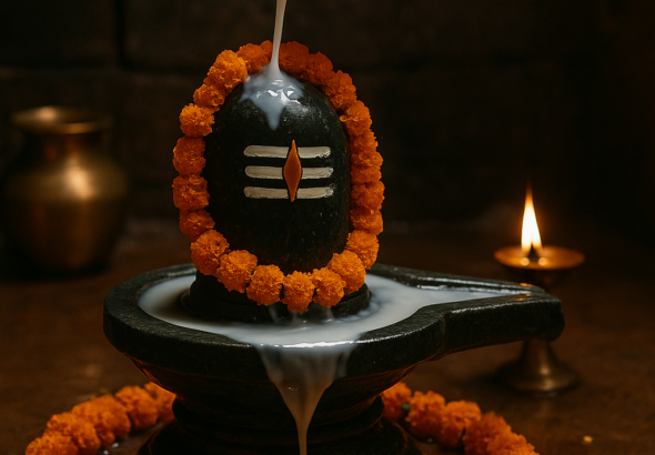 सावन सोमवार रुद्राभिषेक विधि (पूर्ण विधि):