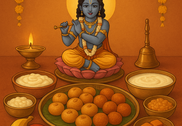 कृष्ण जन्माष्टमी विशेष भोग-विधि एवं पारन