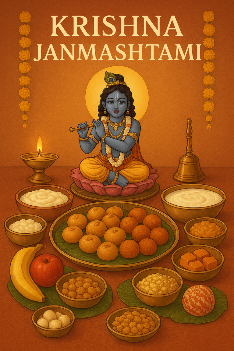 कृष्ण जन्माष्टमी विशेष भोग-विधि एवं पारन