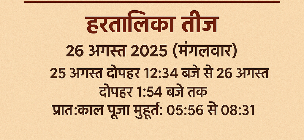 2025 में तीज व्रत कब होगा? सही जानकारी