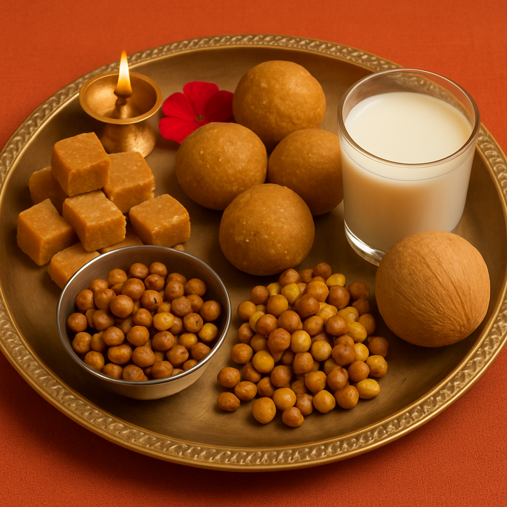 संतोषी माता पूजन: कौन सी मिठाई और भोग चढ़ाएं