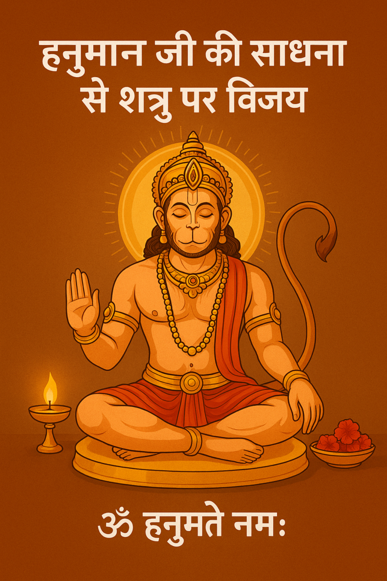 हनुमान जी की साधना से शत्रु पर विजय
