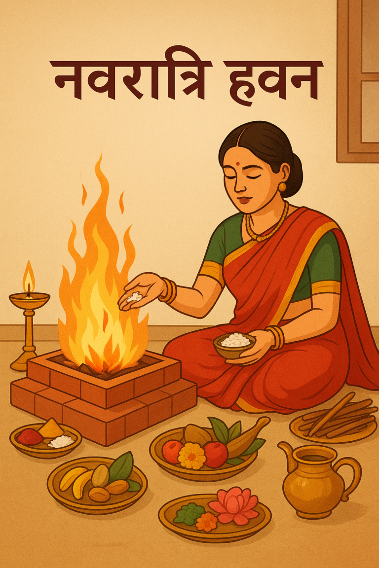 नवरात्र हवन 2025 सम्पूर्ण विधि