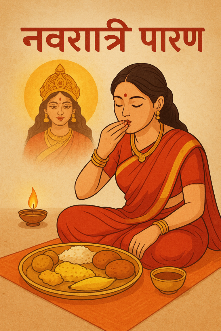 नवरात्रि पारण कब करें 1 या 2 तारीख को