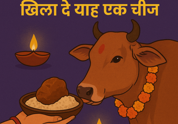 दीवाली के दिन गाय को खिला दे यह एक चीज