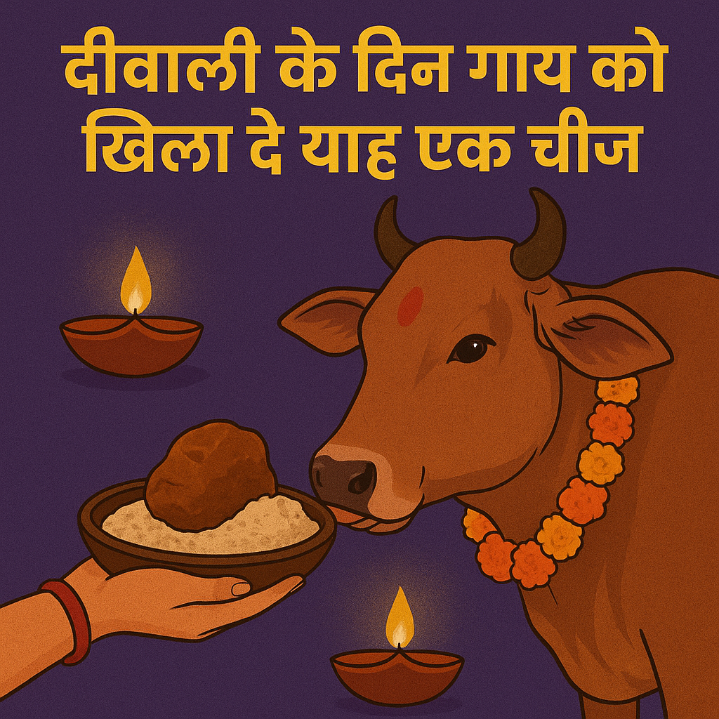 दीवाली के दिन गाय को खिला दे यह एक चीज