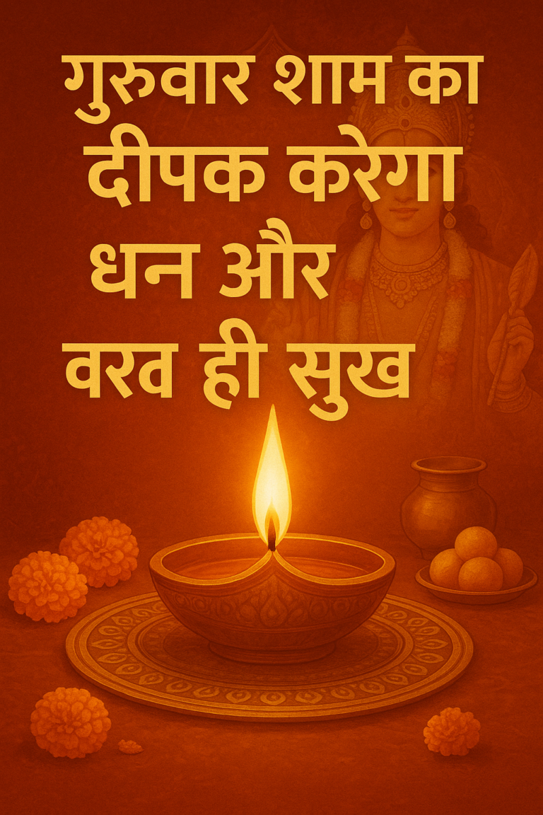 गुरुवार शाम का दीपक करेगा धन और सुख में वृद्धि