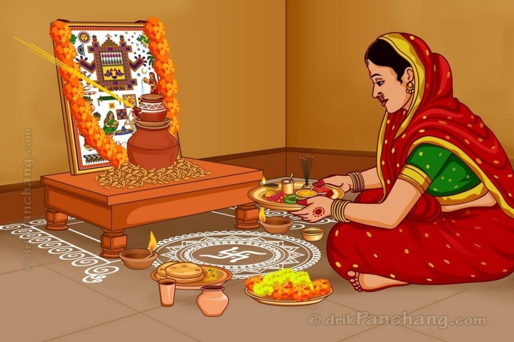 अहोई अष्टमी व्रत की पूजा विधि और नियम