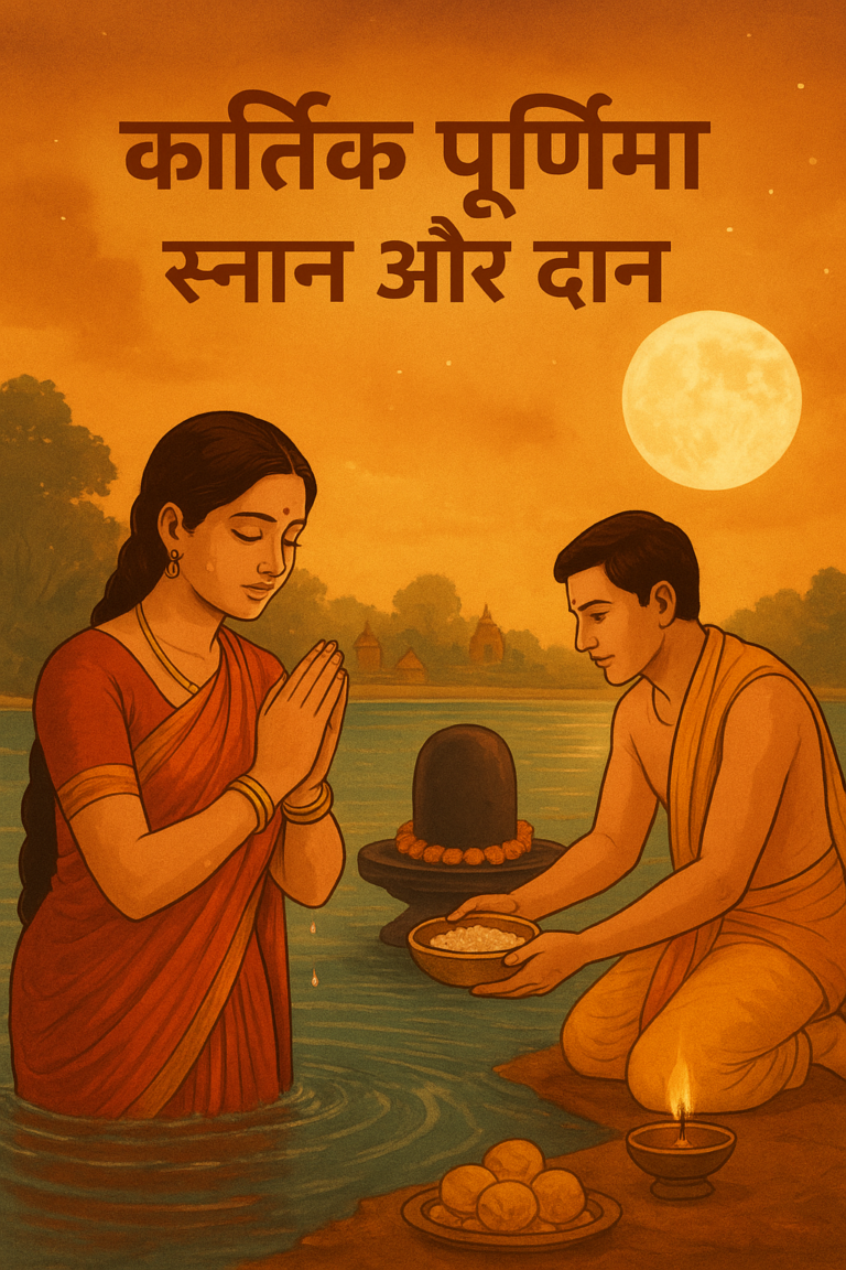 कार्तिक पूर्णिमा स्नान दान