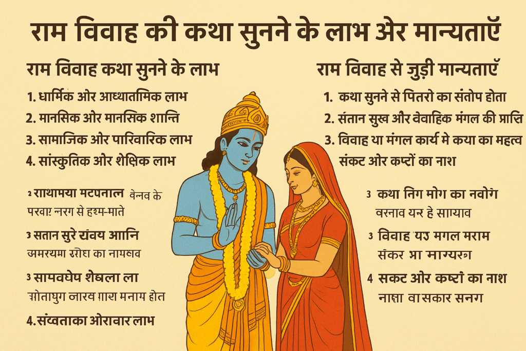 राम विवाह की कथा सुनने के लाभ और मान्यताएँराम विवाह की कथा सुनने के लाभ और मान्यताएँराम विवाह की कथा सुनने के लाभ और मान्यताएँराम विवाह की कथा सुनने के लाभ और मान्यताएँराम विवाह की कथा सुनने के लाभ और मान्यताएँराम विवाह की कथा सुनने के लाभ और मान्यताएँ