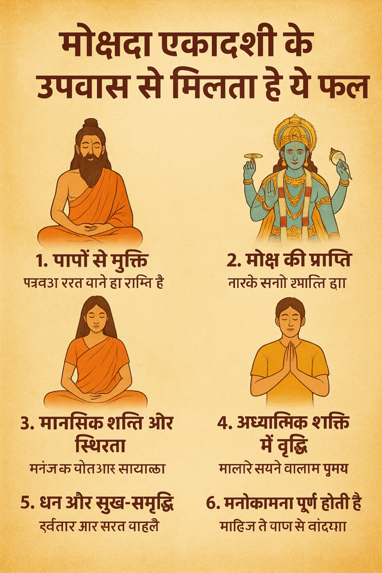 मोक्षदा एकादशी के उपवास से मिलता है ये फल