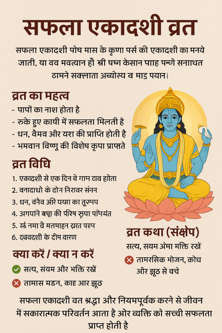 सफला एकादशी व्रत