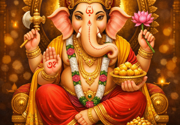 गणेश भक्ति से बुधवार को धन–लाभ
