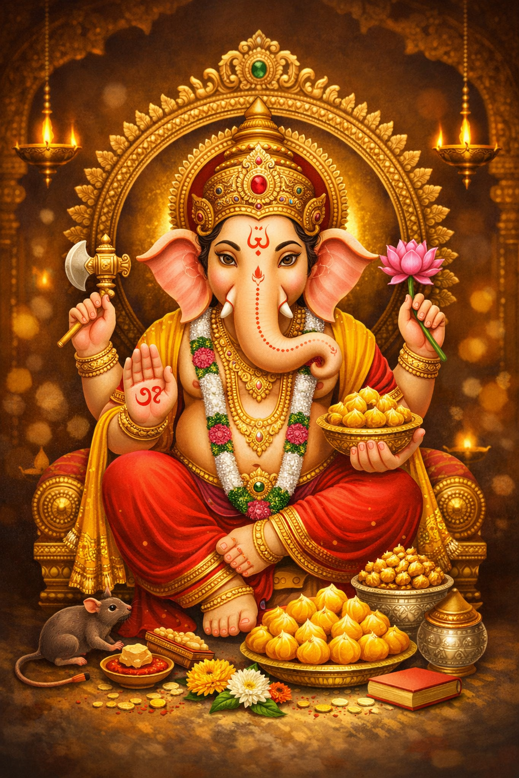 गणेश भक्ति से बुधवार को धन–लाभ