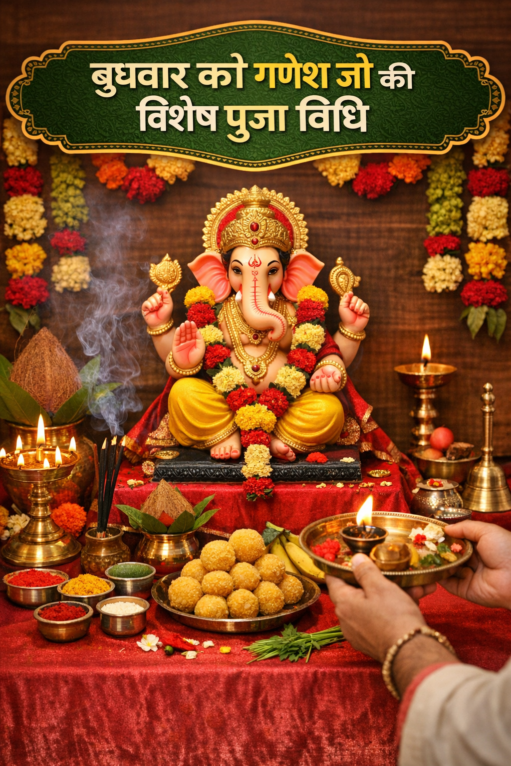 बुधवार को गणेश जी की विशेष पूजा विधि