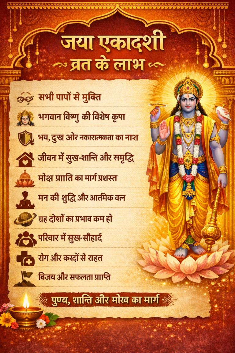 जया एकादशी: पापों से मुक्ति का पावन व्रत