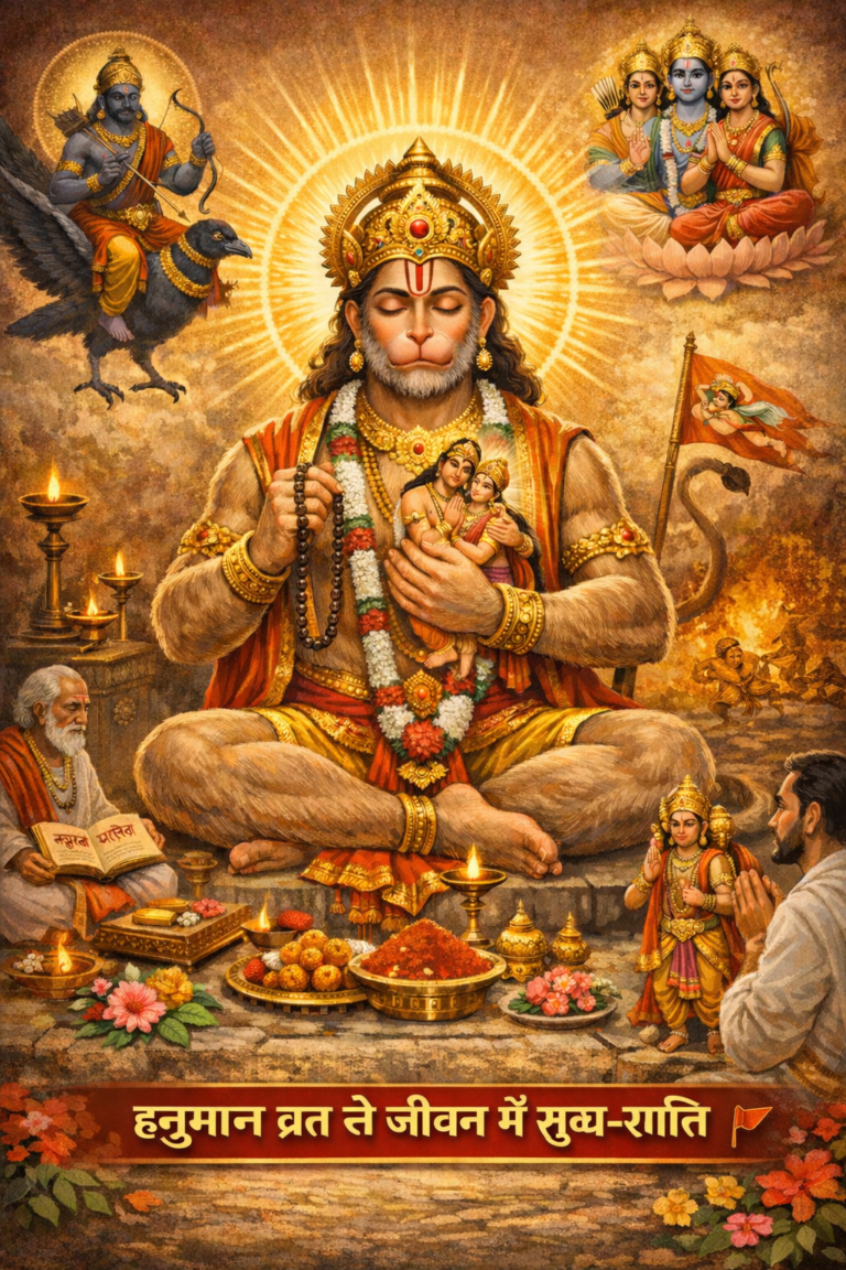 हनुमान व्रत से जीवन में सुख-शांति