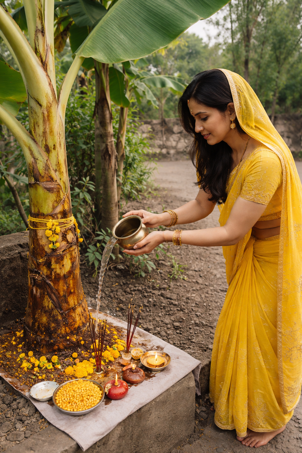 बृहस्पतिवार को केले के पेड़ की पूजा का महत्व
