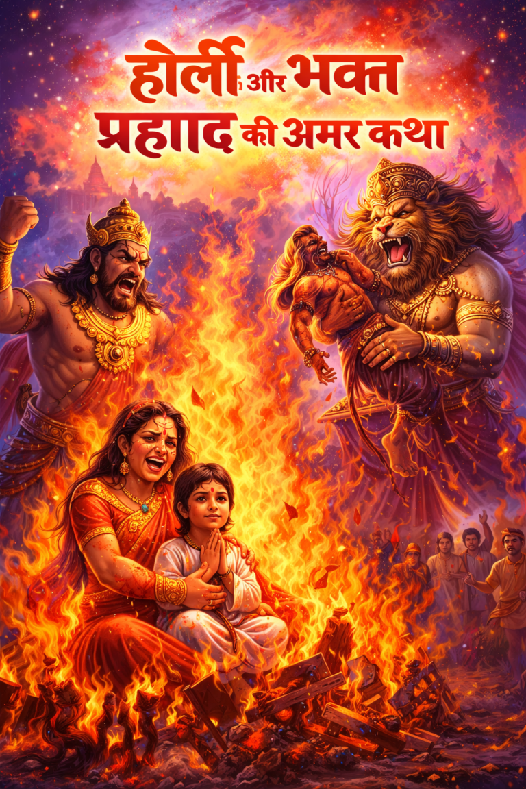 होली और भक्त प्रह्लाद की अमर कथा