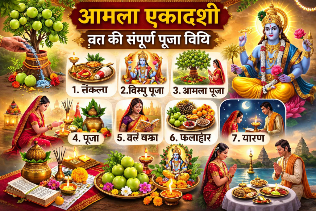 आमला एकादशी व्रत कैसे करें – सरल और सही तरीका