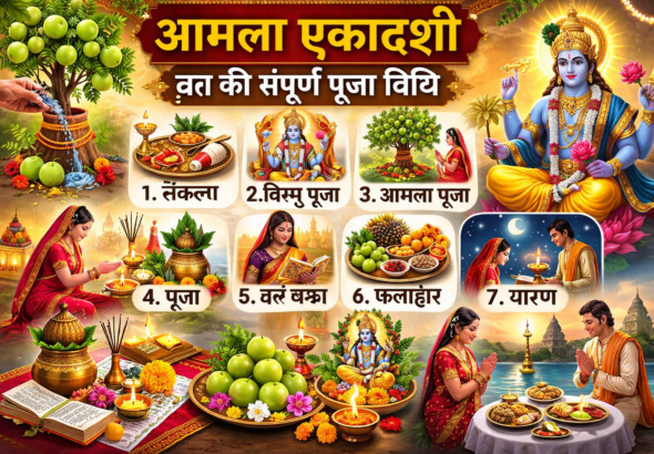 आमला एकादशी व्रत कैसे करें – सरल और सही तरीका