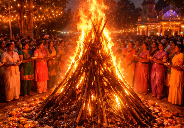 2026 में होलिका दहन के दिन चंद्र ग्रहण: कब से शुरू होगा?