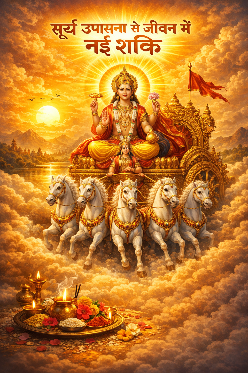 सूर्य उपासना से जीवन में नई शक्ति