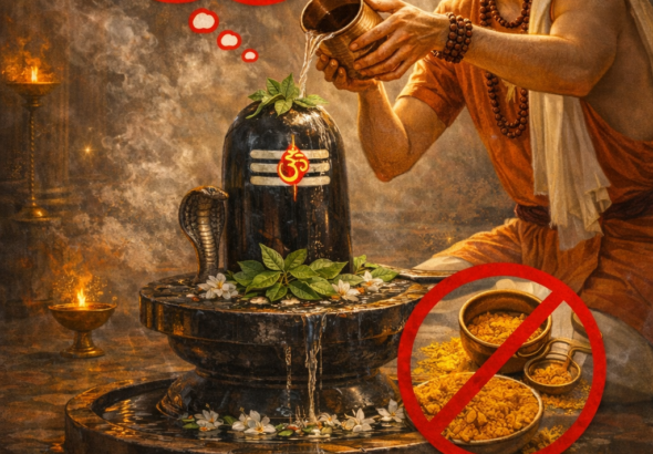 शिवपूजन के समय मन को इधर-उधर न भटकाएँ