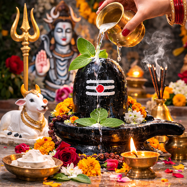 शिवलिंग पर जल चढ़ाने की सही विधि सोमवार के दिन