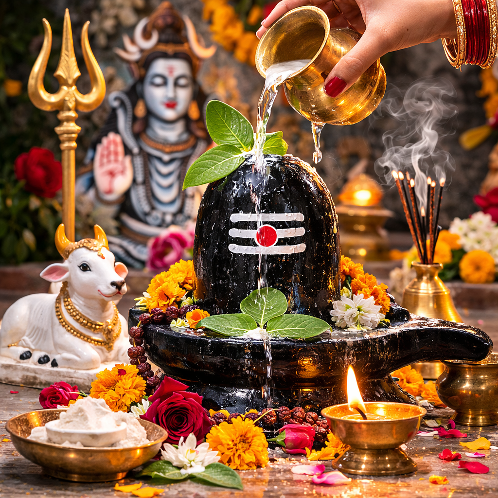 शिवलिंग पर जल चढ़ाने की सही विधि सोमवार के दिन