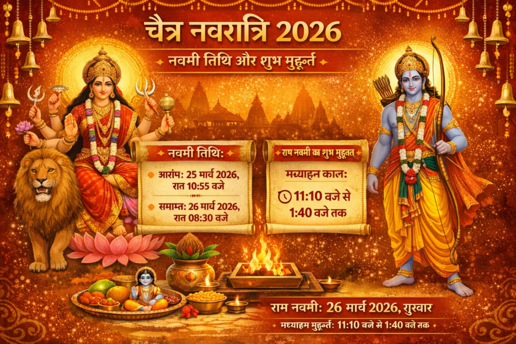 राम नवमी 2026: कब मनाई जाएगी नवमी? पूरी जानकारी