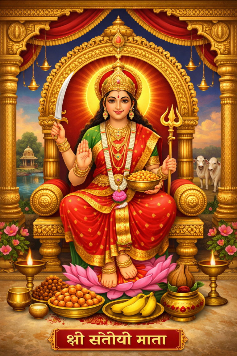 संतोषी माता की सबसे आसान पूजा विधि – घर पर कैसे करें