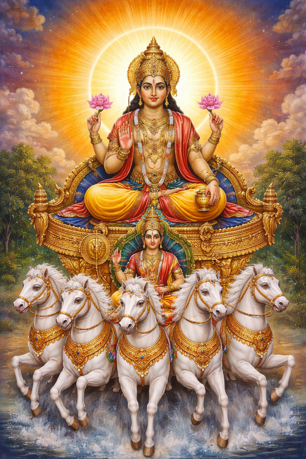 रविवार को सूर्य देव को जल देते समय कौन सा फूल चढ़ाएं?